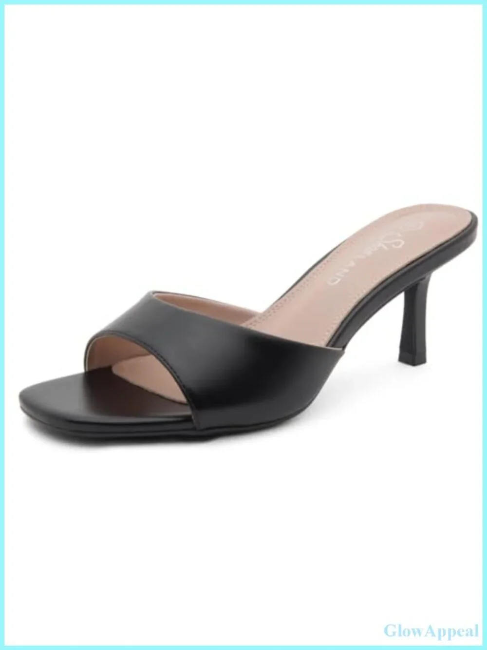 Women's Dressy Heeled Slides Mules Kitten Heels Stiletto Open Toe Slip-On
